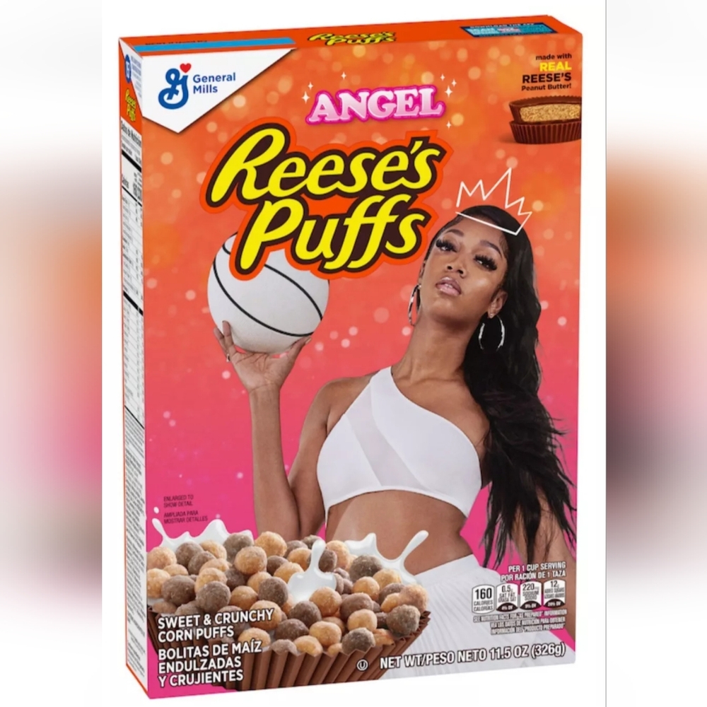 Angel Reese WNBA Reese's Puffs Cereal 🏀 Limited Edition 2024 🔥 Chicago Sky #5